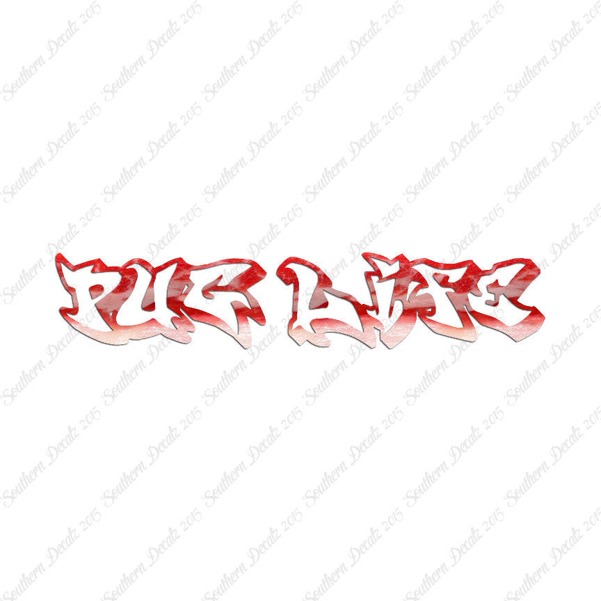 Pug Life Graffiti
