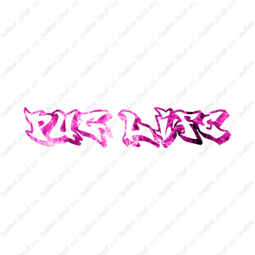 Pug Life Graffiti