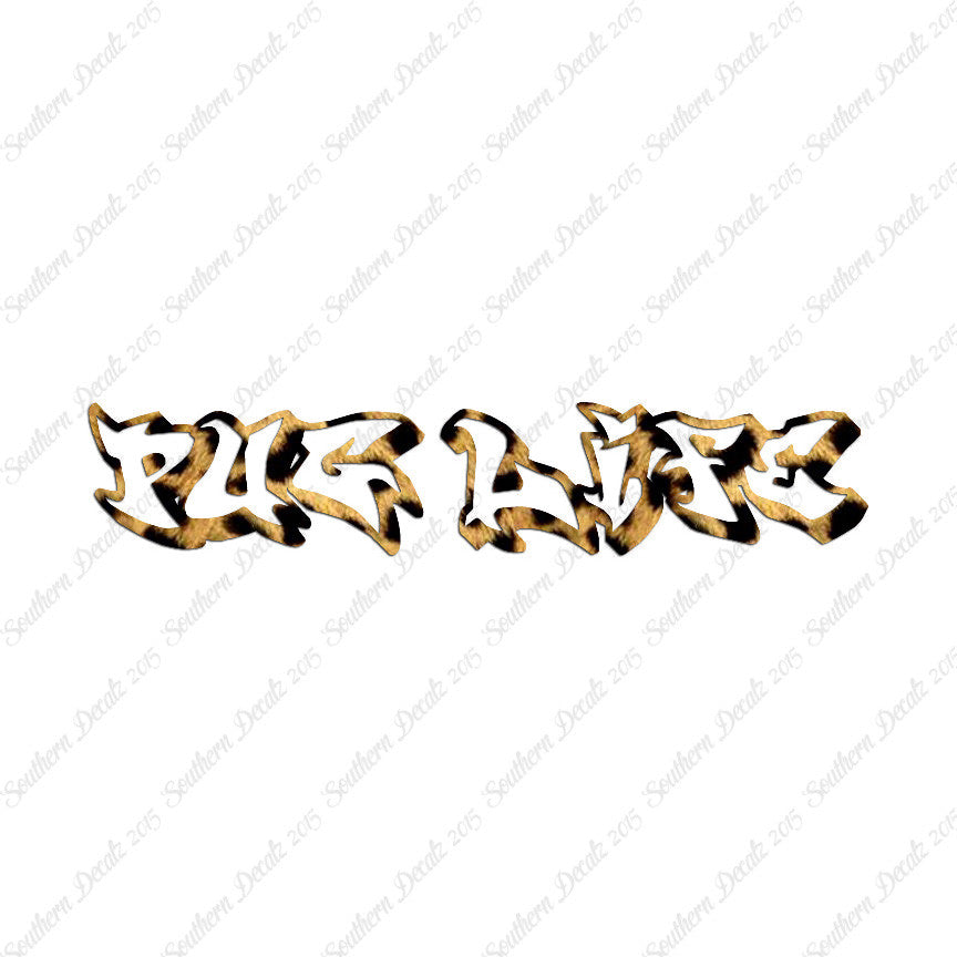 Pug Life Graffiti