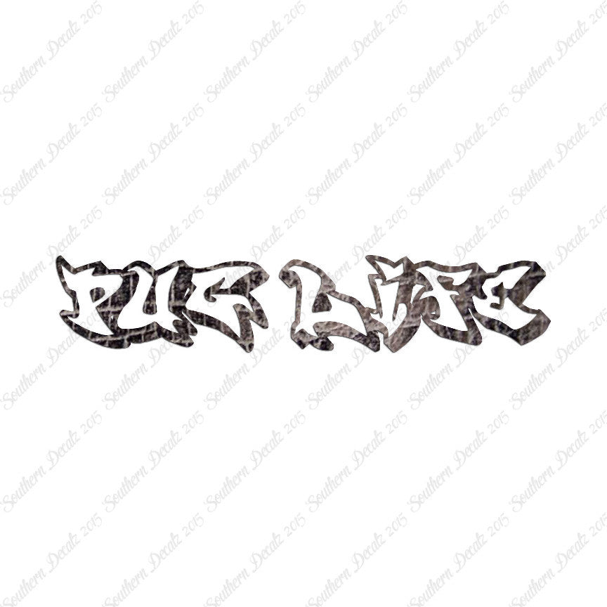 Pug Life Graffiti