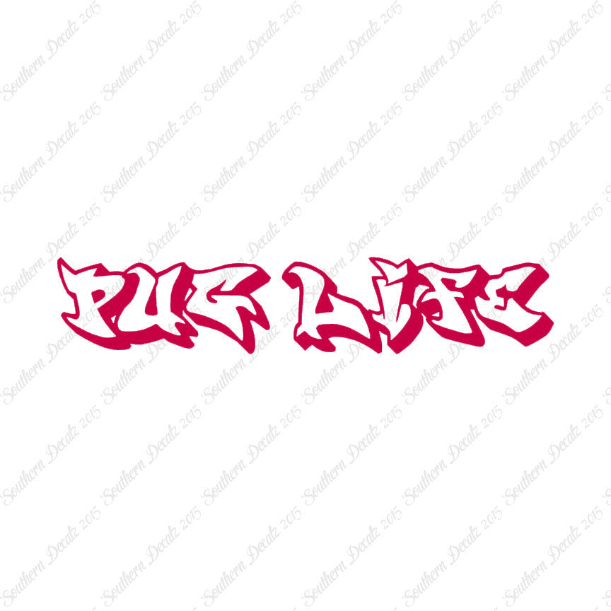 Pug Life Graffiti