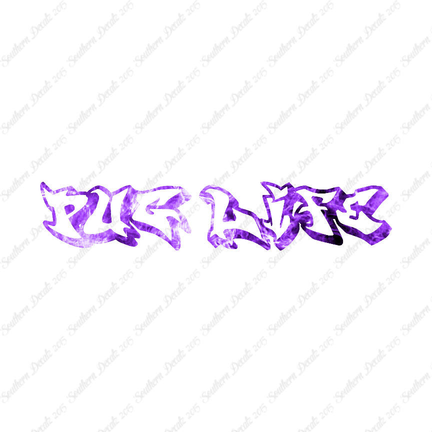 Pug Life Graffiti