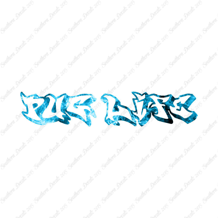 Pug Life Graffiti
