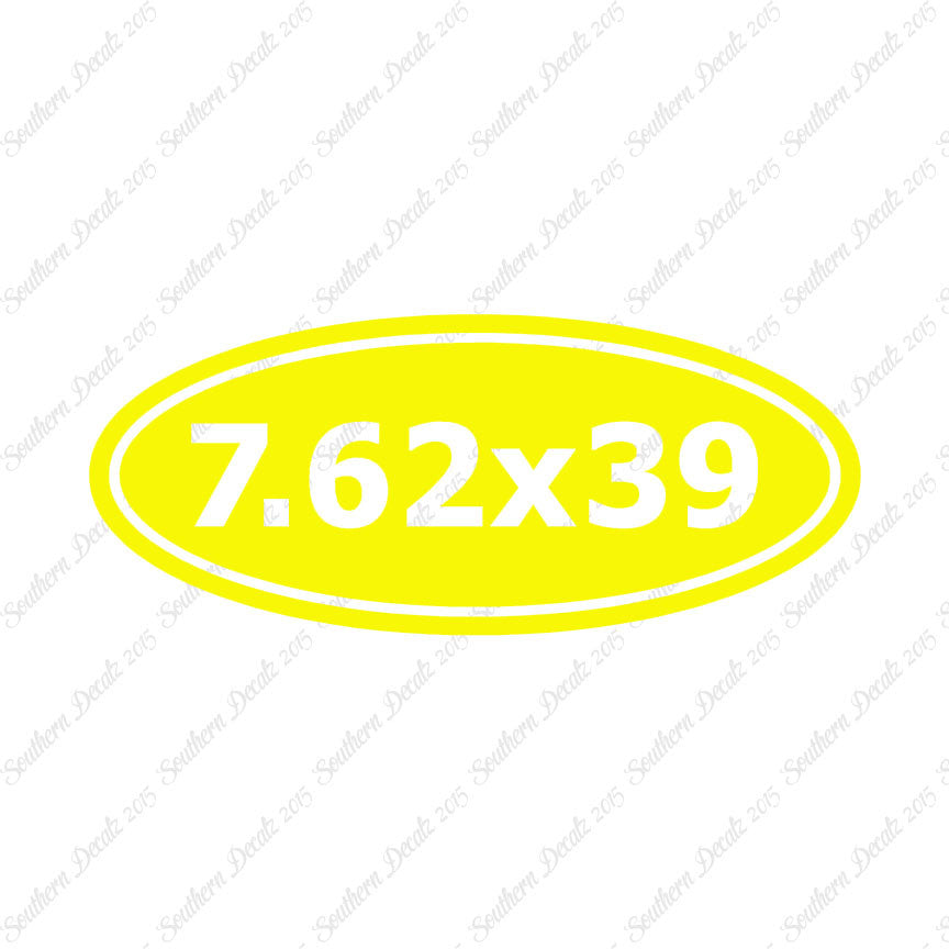Ammo 7.62 x 39mm Oval