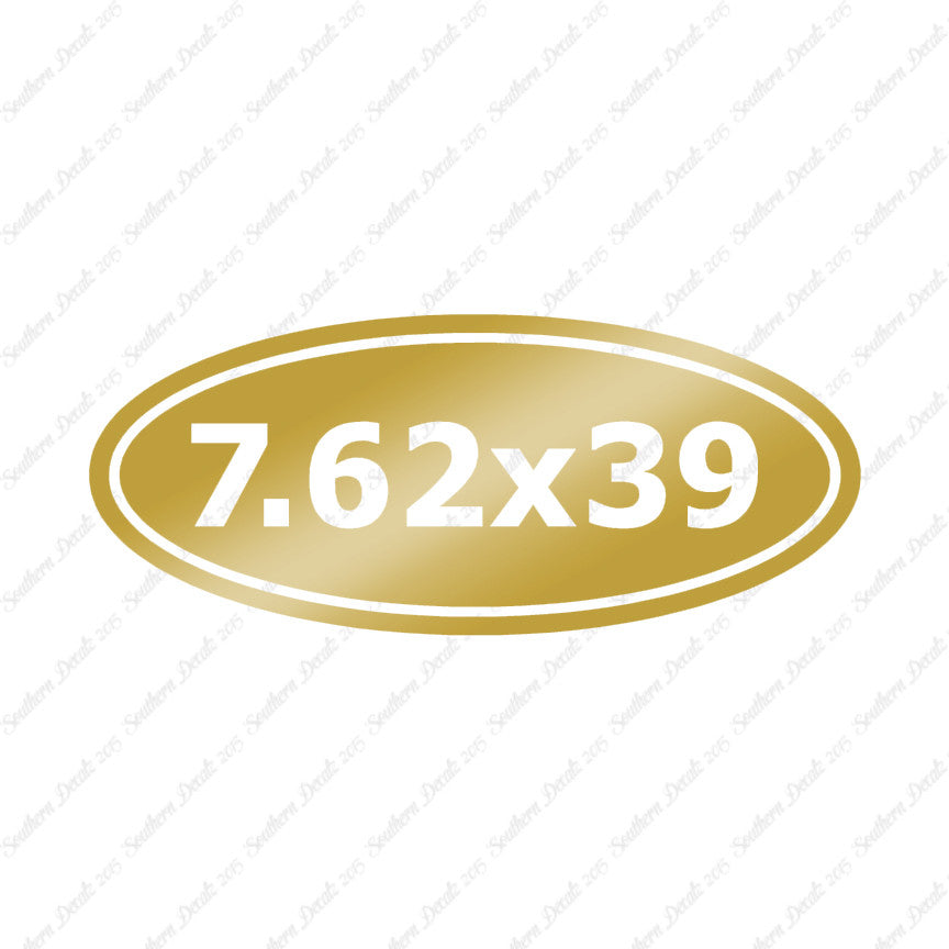 Ammo 7.62 x 39mm Oval