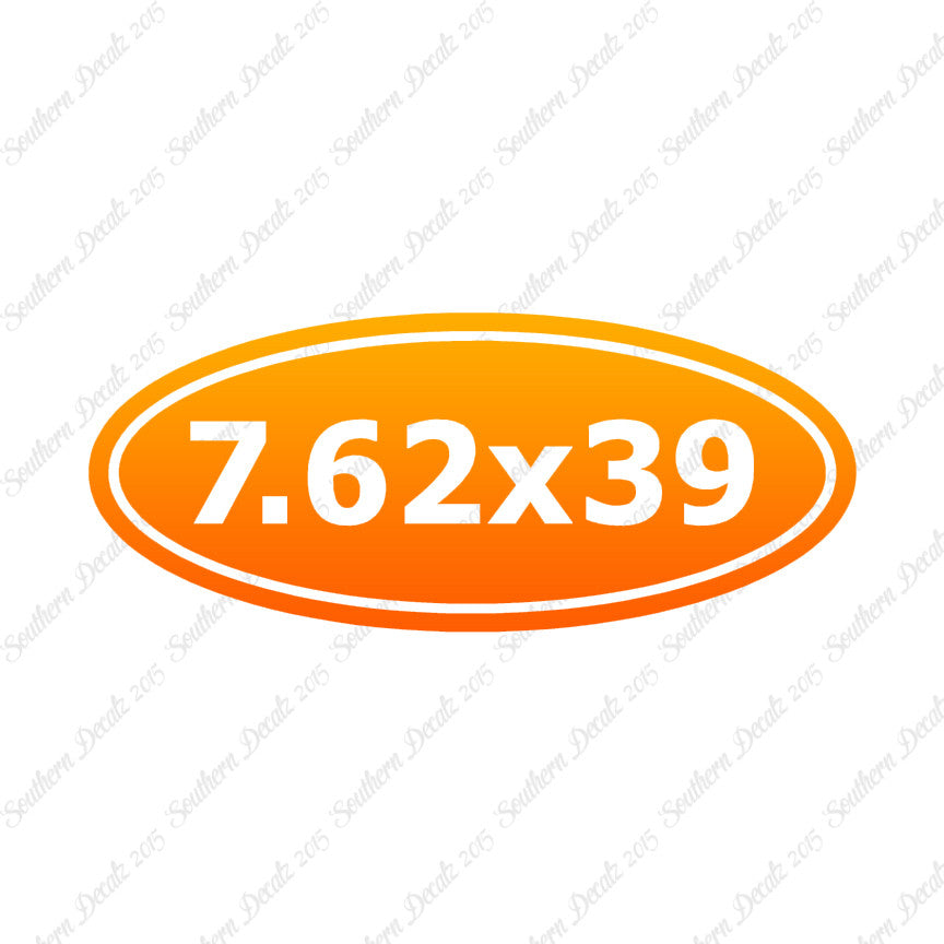 Ammo 7.62 x 39mm Oval