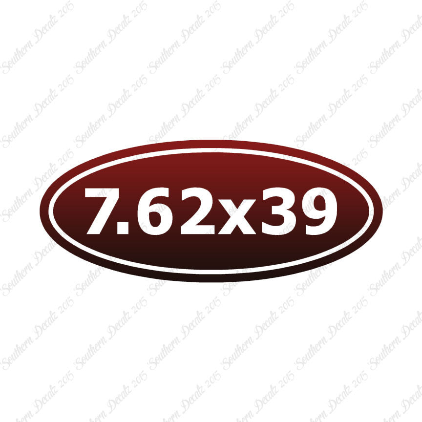 Ammo 7.62 x 39mm Oval