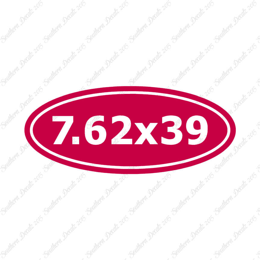 Ammo 7.62 x 39mm Oval