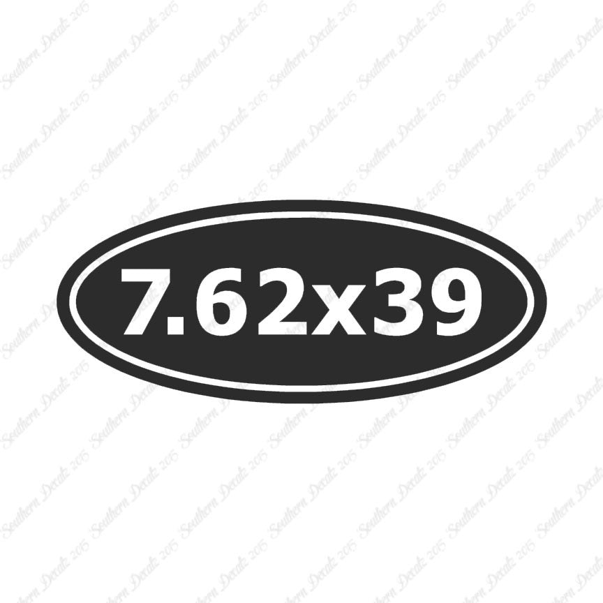 Ammo 7.62 x 39mm Oval