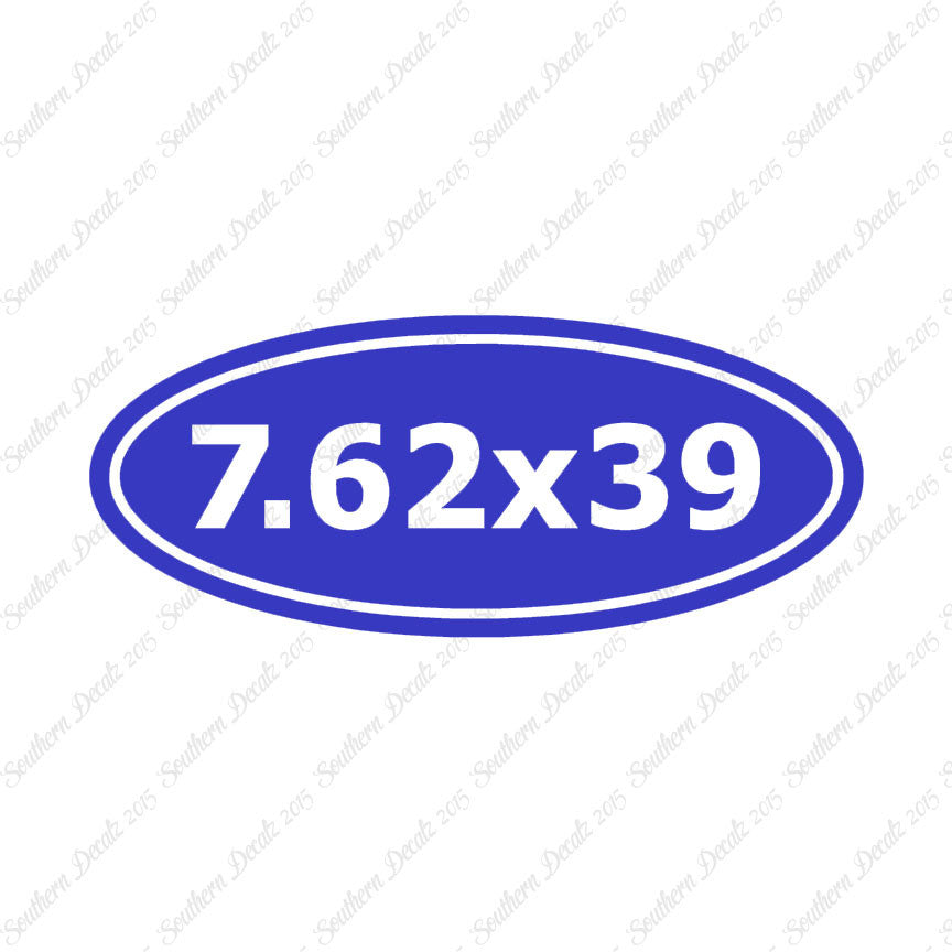Ammo 7.62 x 39mm Oval