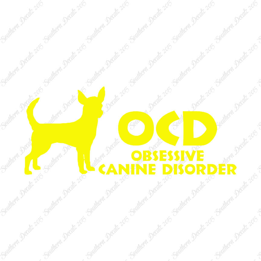 OCD Obsessive Canine Disorder