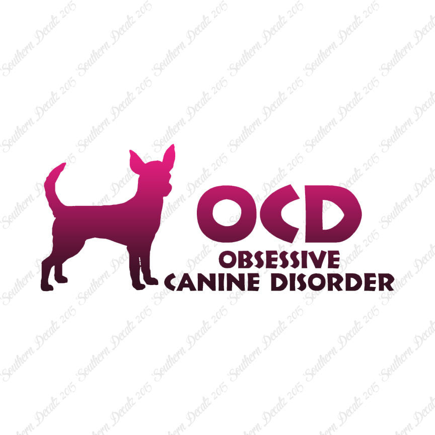 OCD Obsessive Canine Disorder