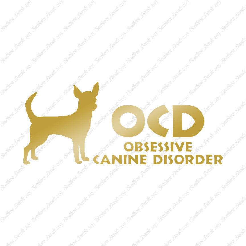 OCD Obsessive Canine Disorder