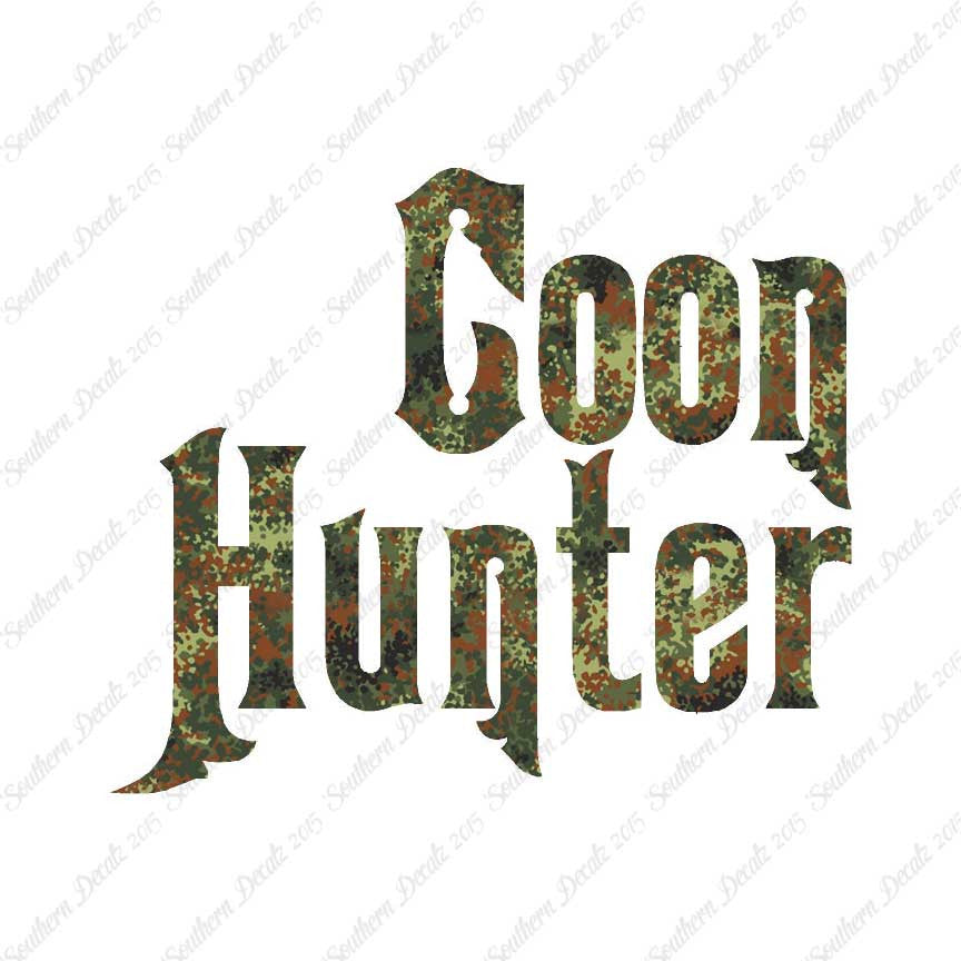 Coon Hunter Hunting