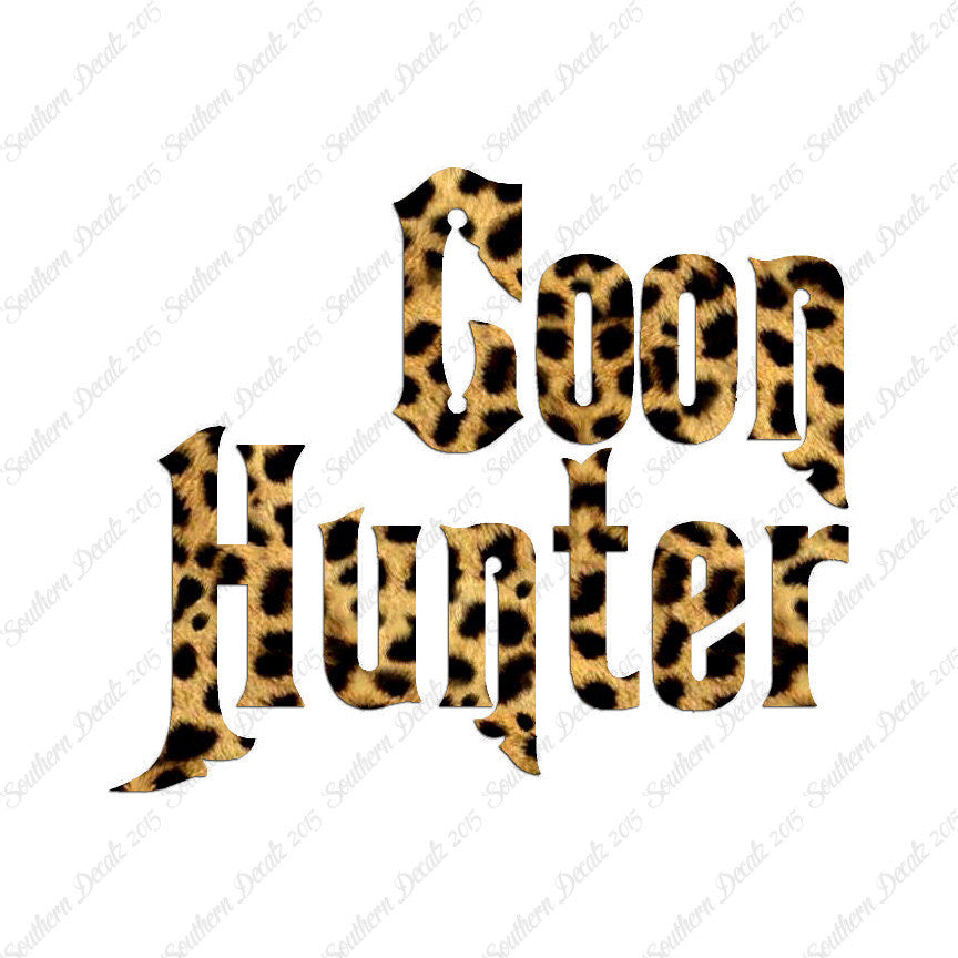 Coon Hunter Hunting