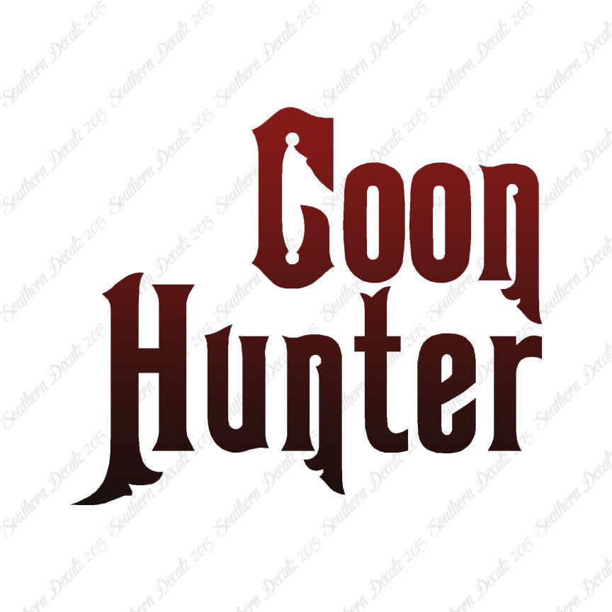 Coon Hunter Hunting