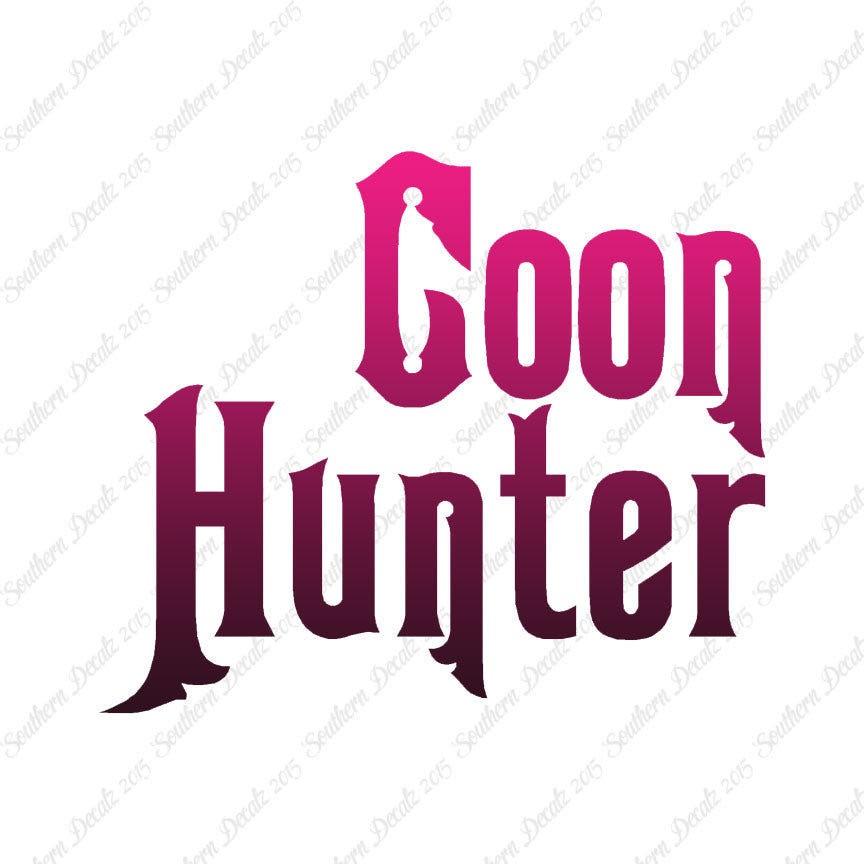 Coon Hunter Hunting