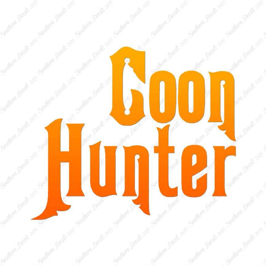 Coon Hunter Hunting