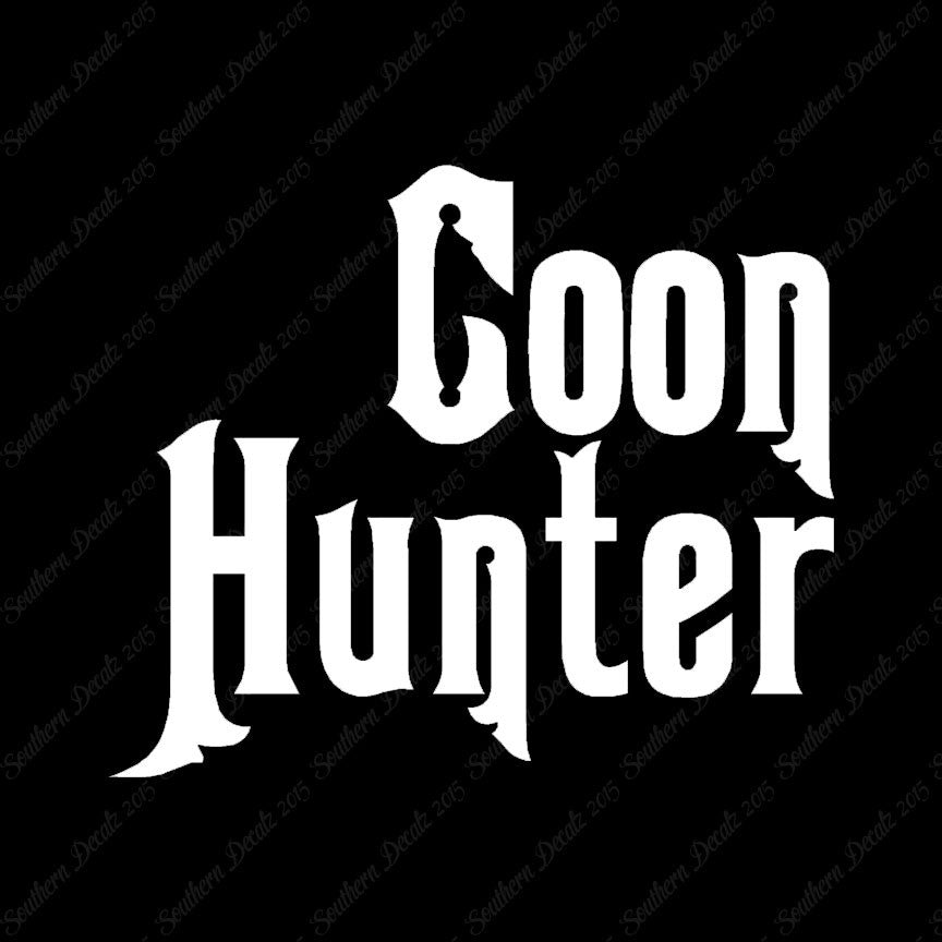 Coon Hunter Hunting