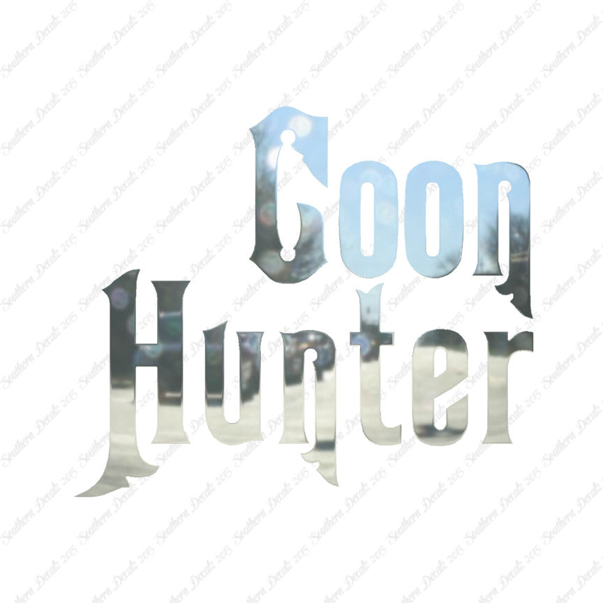 Coon Hunter Hunting