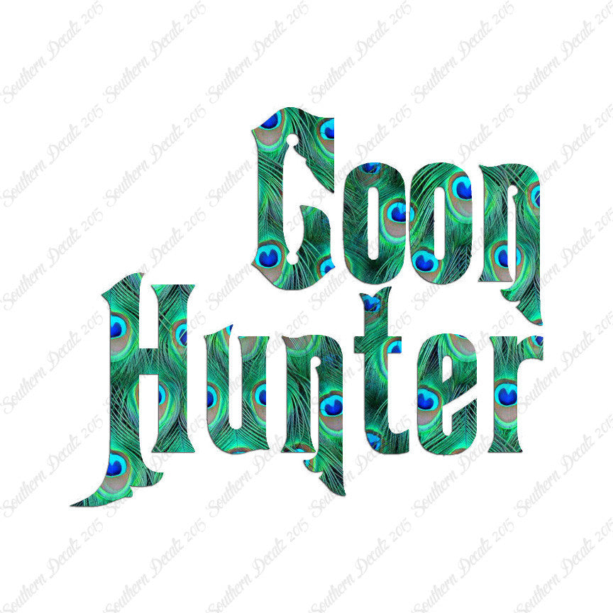 Coon Hunter Hunting