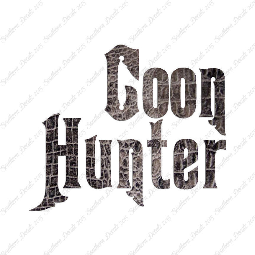 Coon Hunter Hunting