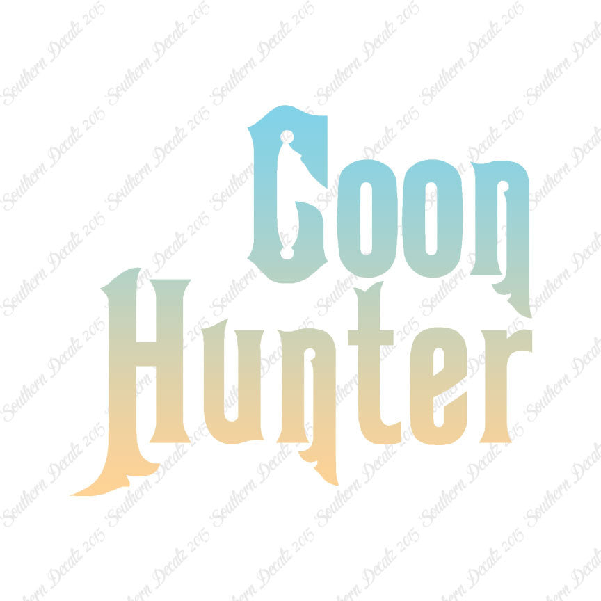 Coon Hunter Hunting