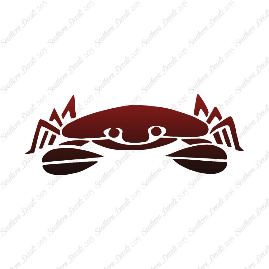 Crab Silhouette Sea Creature