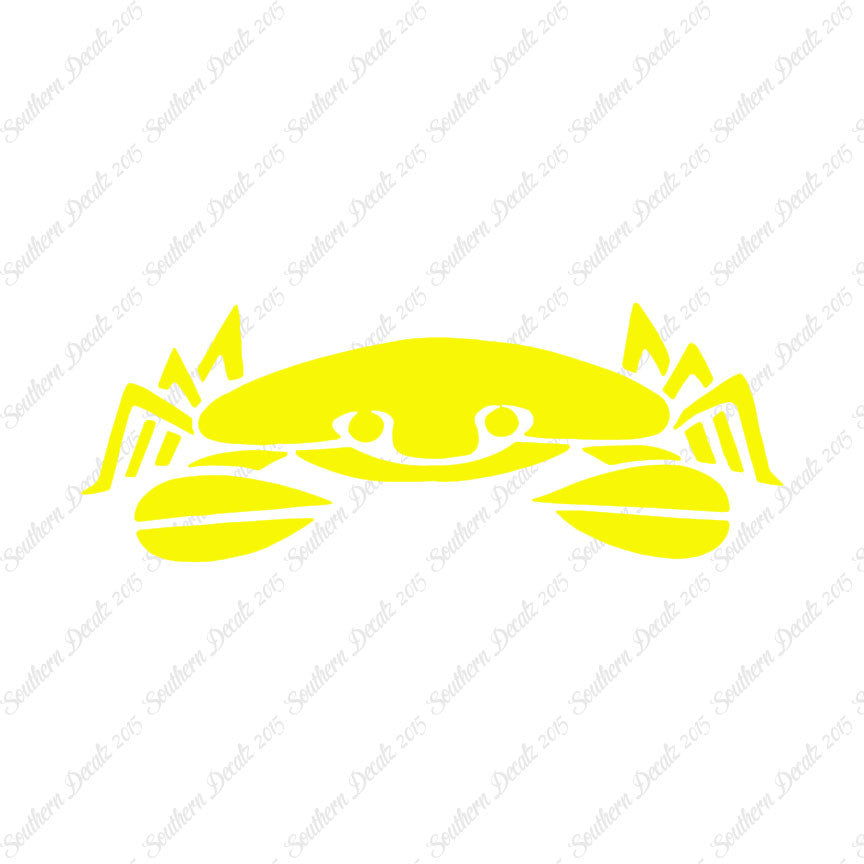 Crab Silhouette Sea Creature