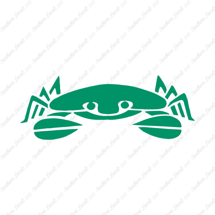 Crab Silhouette Sea Creature