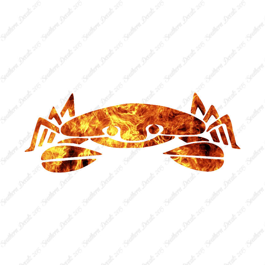 Crab Silhouette Sea Creature