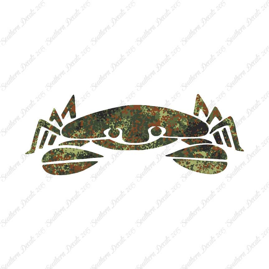 Crab Silhouette Sea Creature