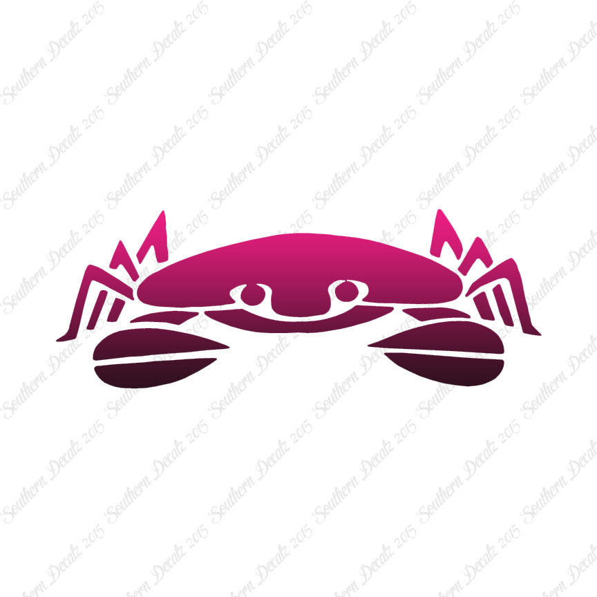 Crab Silhouette Sea Creature