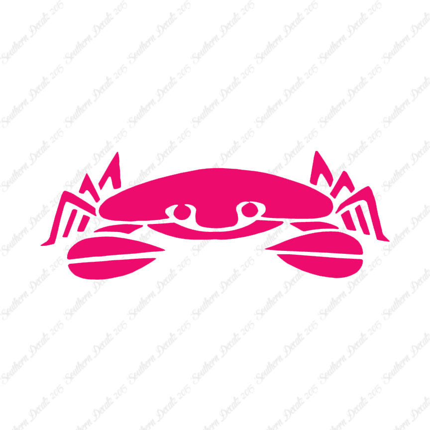 Crab Silhouette Sea Creature