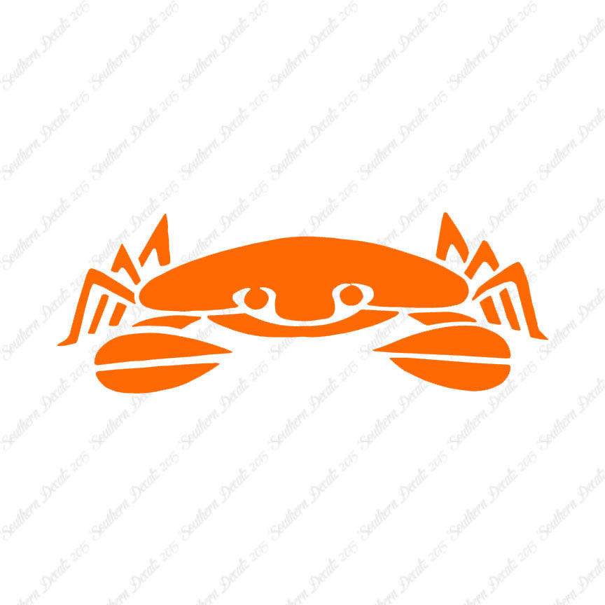 Crab Silhouette Sea Creature