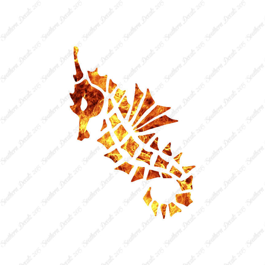 Tribal Sea Horse Seahorse