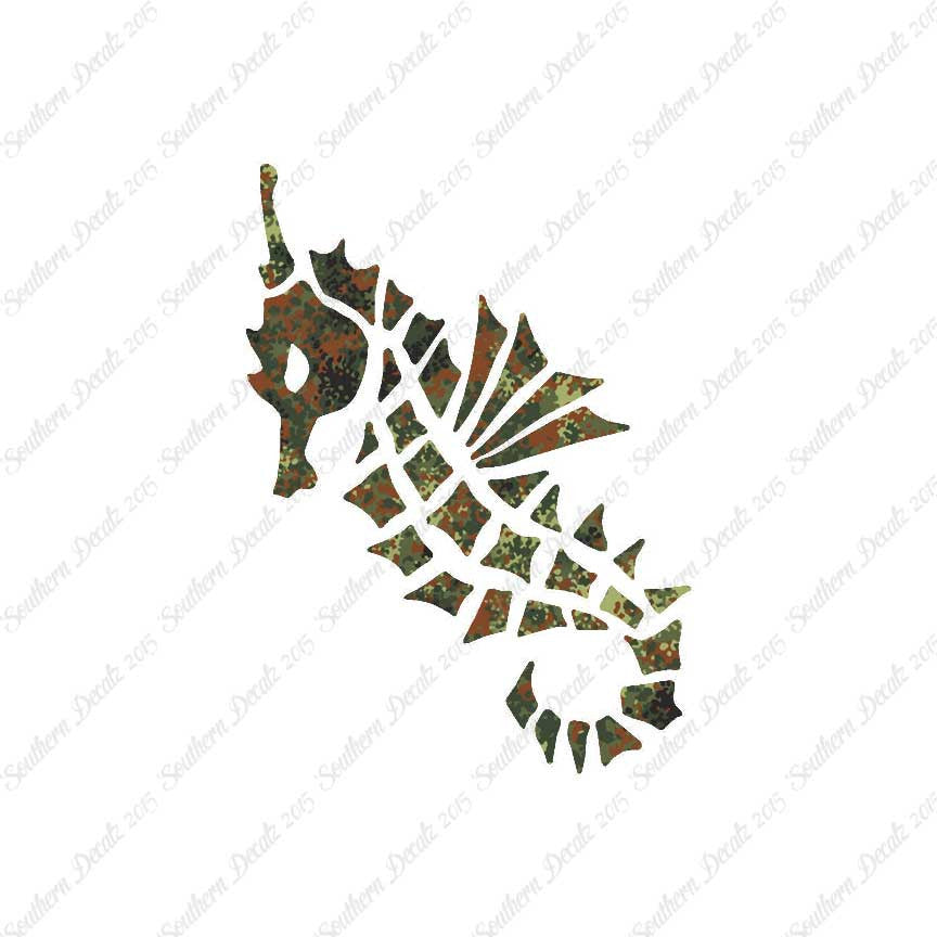 Tribal Sea Horse Seahorse