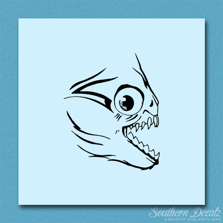 Piranha Fish Face