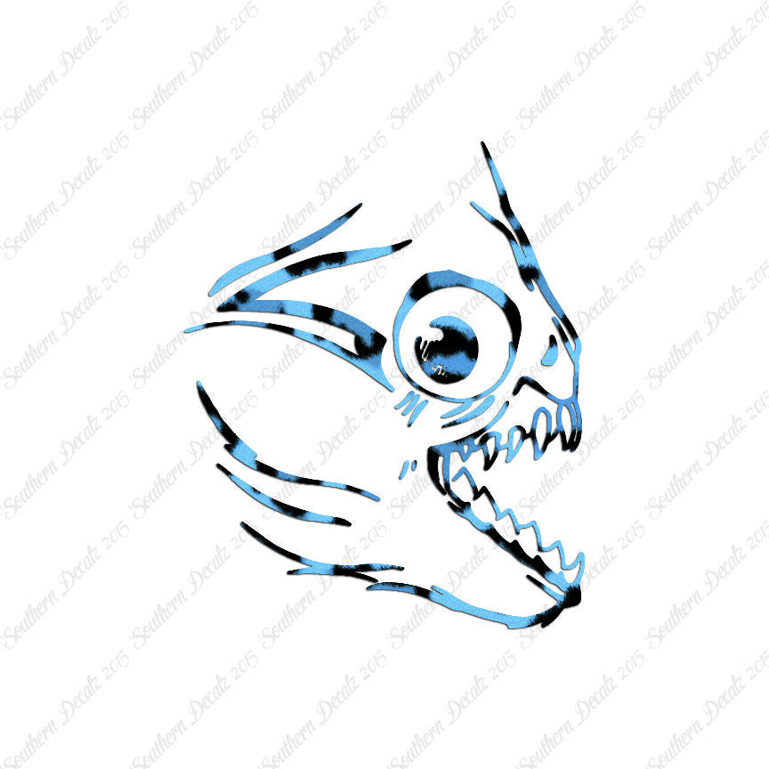 Piranha Fish Face