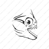 Piranha Fish Face
