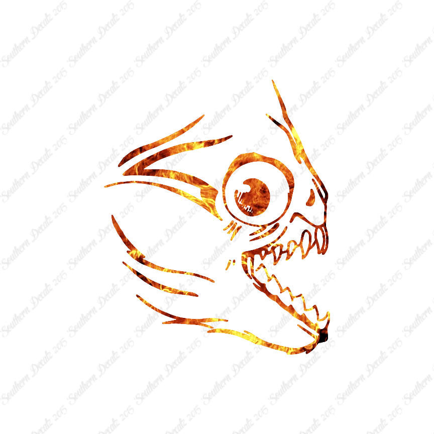 Piranha Fish Face