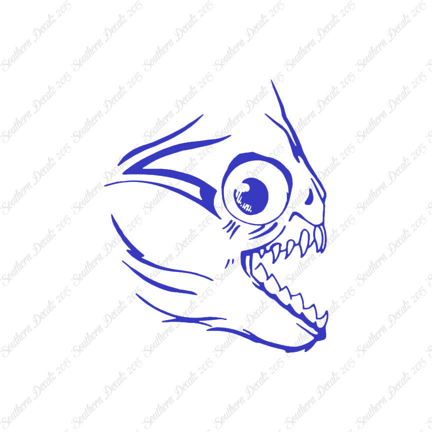 Piranha Fish Face