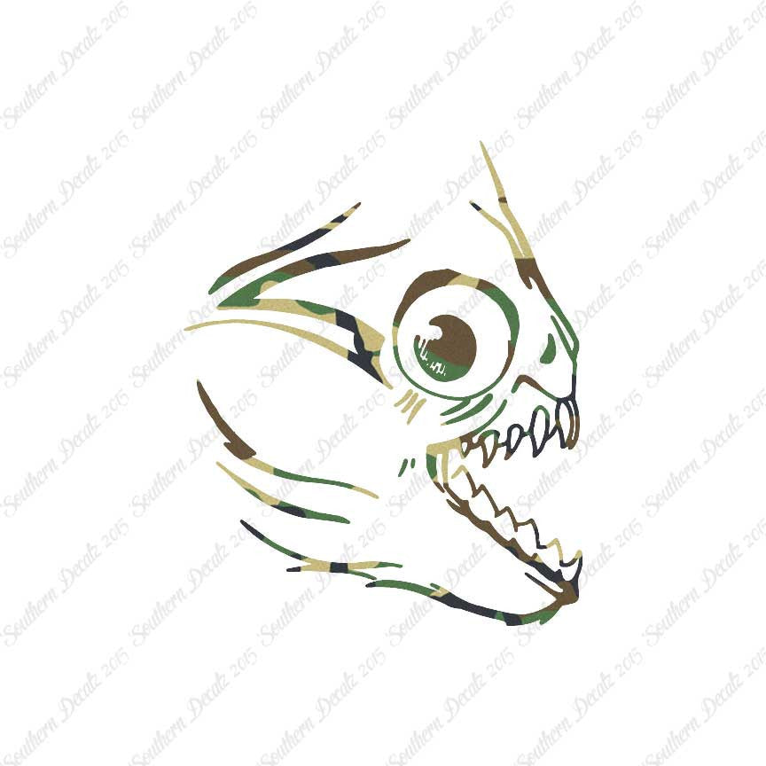 Piranha Fish Face