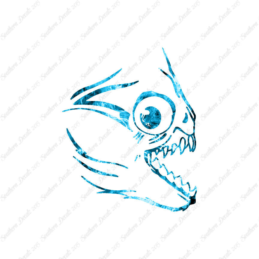 Piranha Fish Face