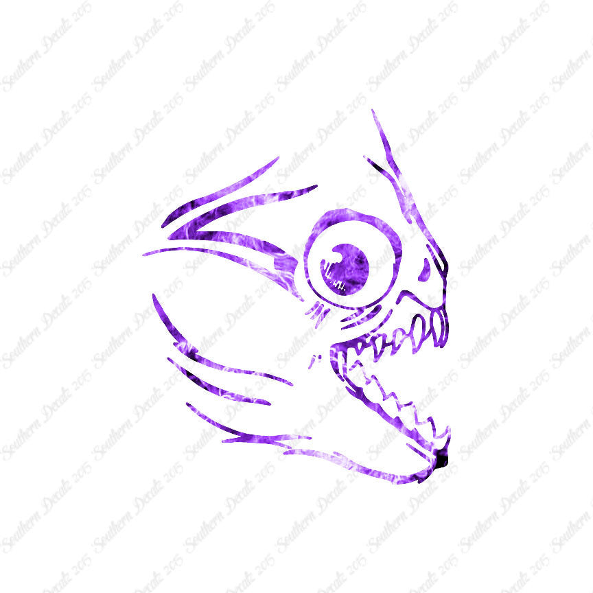 Piranha Fish Face