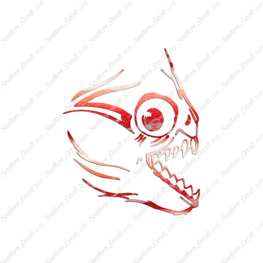 Piranha Fish Face