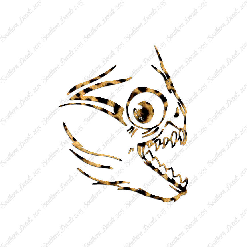Piranha Fish Face