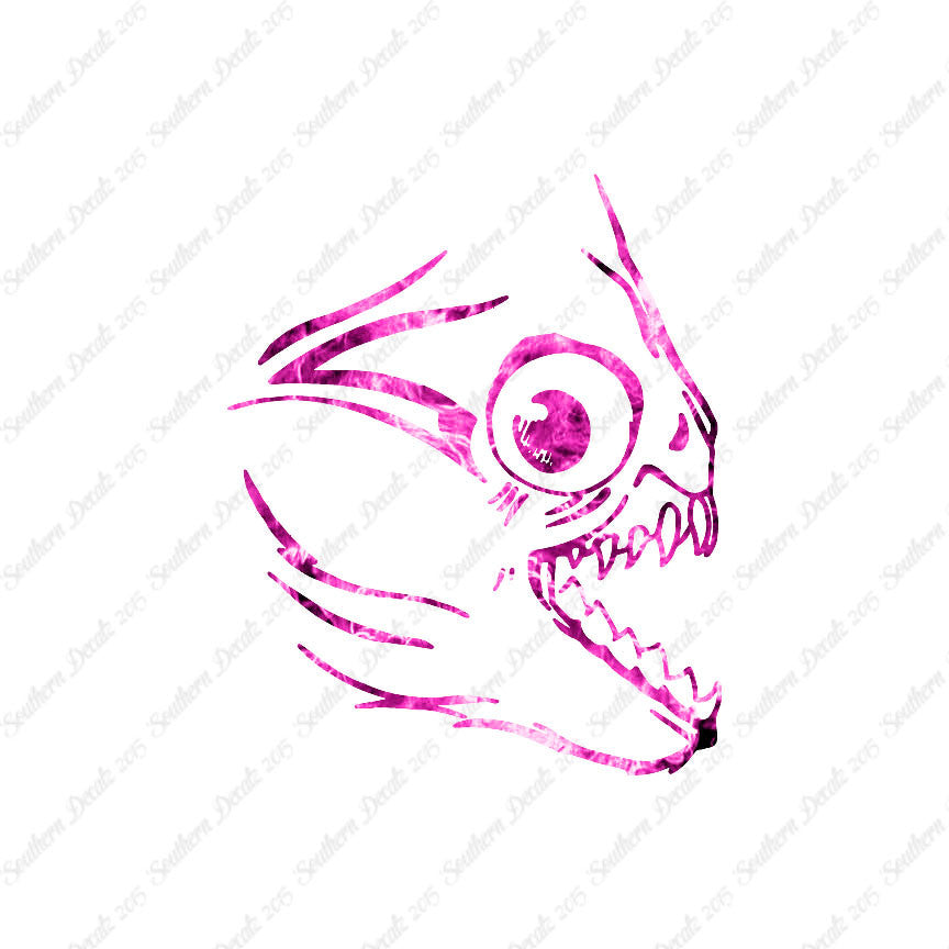 Piranha Fish Face