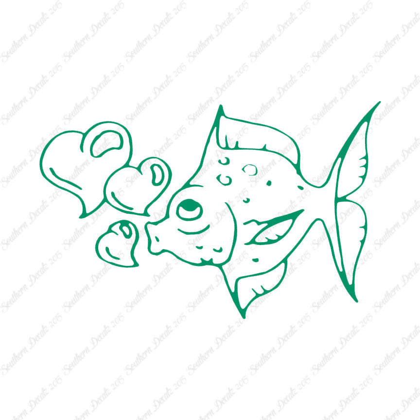 Kissing Fish Heart