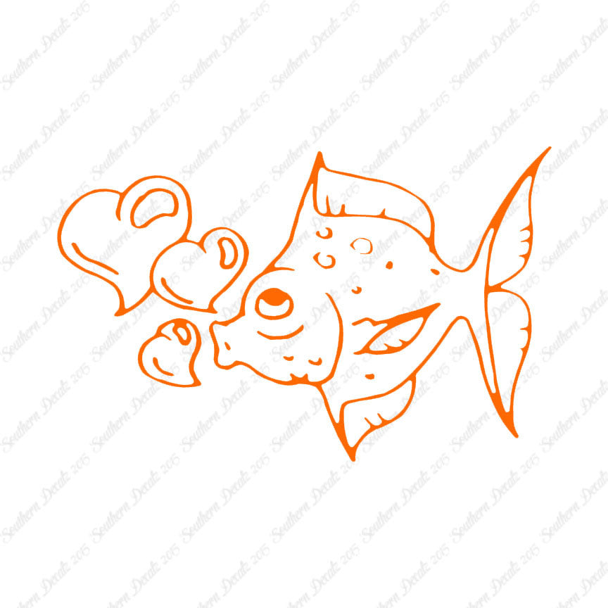 Kissing Fish Heart